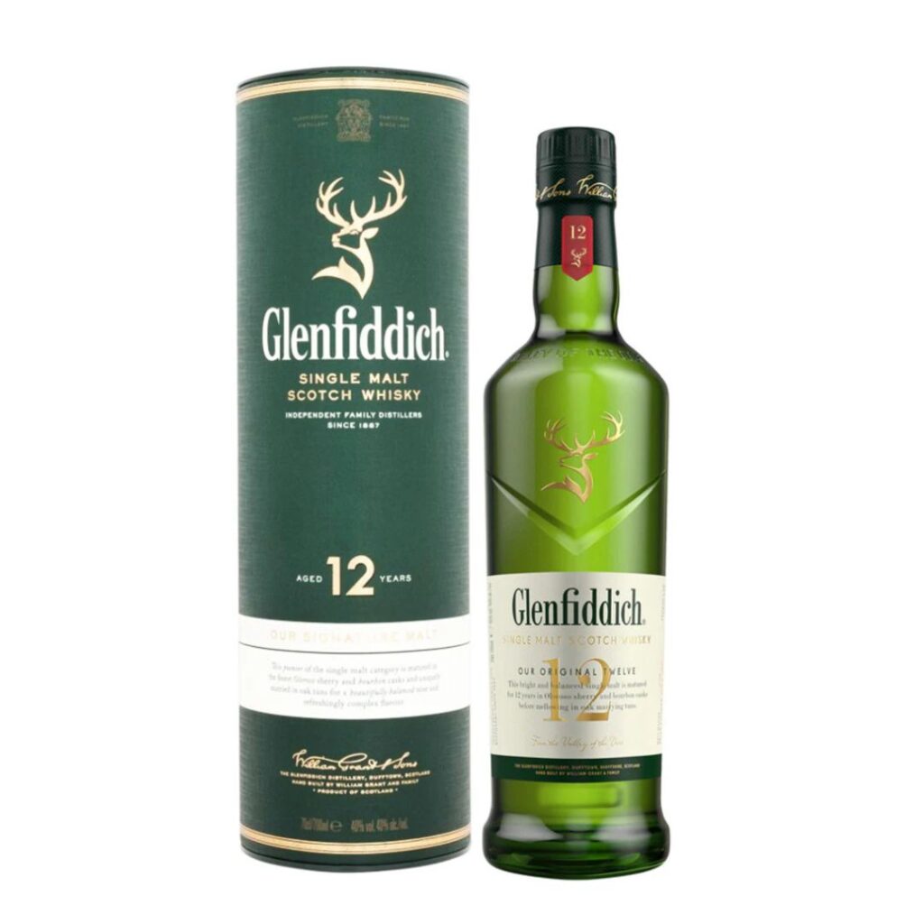 Whisky Glenfiddich 12 Years Old