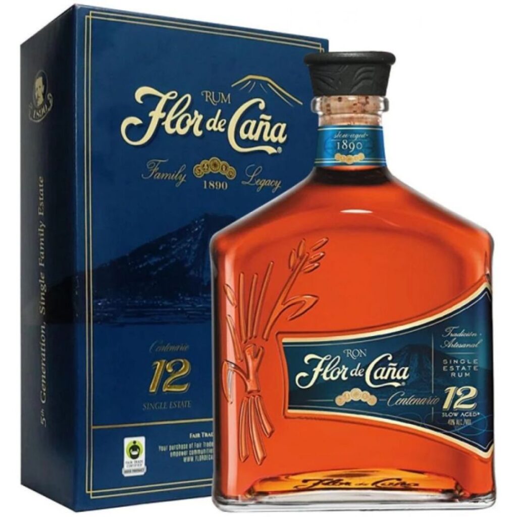 Rum Flor De Caña 12 Anni