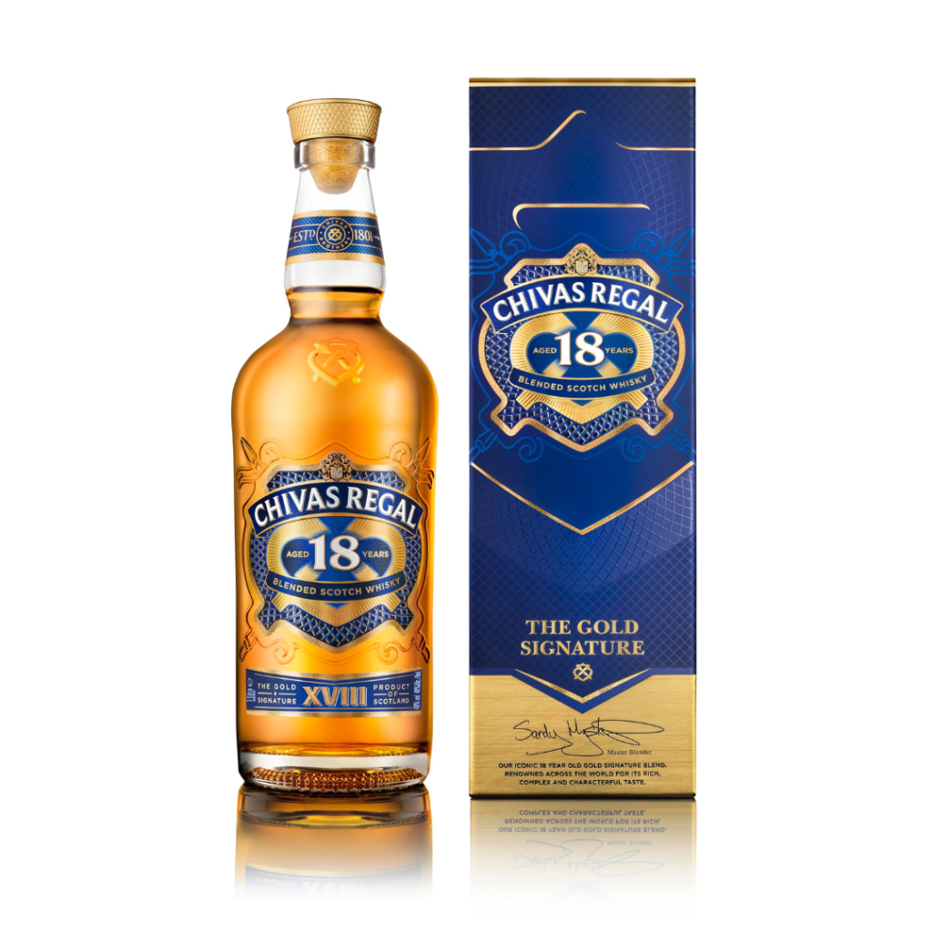 Whisky Chivas Regal 18 YO Gold Signature